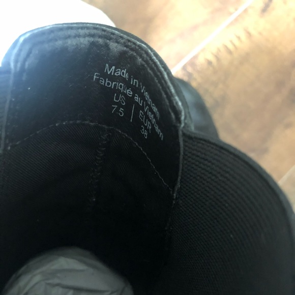 Hibou Black Suede Ankle Boots - Picture 8 of 8